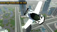 Flying Car Game driving Screen Shot 0