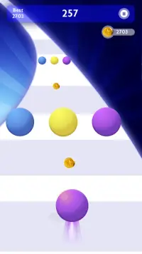 Color Rolling Ball - 3D Ball Race Game Screen Shot 2