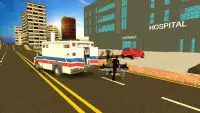Emergency Ambulance Rescue Simulator 2018 Screen Shot 1