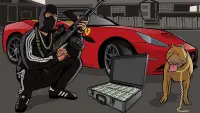 Gang The Auto: Crime City Mafia. Offline Games Screen Shot 1