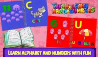 Touch & Learn ABCD & Numbers Screen Shot 2