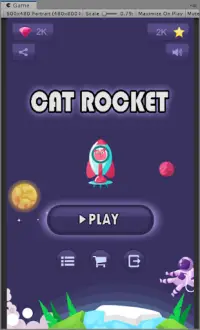 Cat Rocket Screen Shot 0