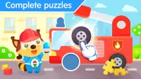 Toddler puzzle games for kids - Match shapes game Screen Shot 0