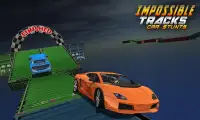 Crazy Car Stunts - Impossible tracks driving sim Screen Shot 3
