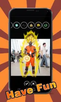 Super Saiyan DBZ Camera Screen Shot 0