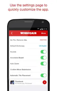 Wordosaur Top Rated Word Game Screen Shot 5