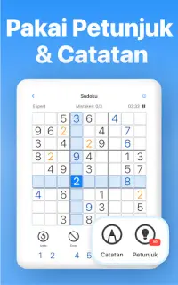 Sudoku - puzzle otak Screen Shot 6