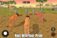 The Lion Simulator: Animal Family Game Screen Shot 9