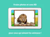 Zoo pour enfant,jeux d'animaux Screen Shot 18