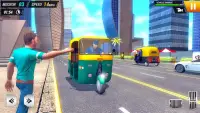 City Tuk Tuk Passenger Driving 2019 Screen Shot 0