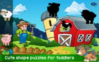 Baby Games Animal Shape Puzzle Screen Shot 6