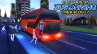 City Tourist Bus Reisebus Driving Simulator 2017 Screen Shot 5