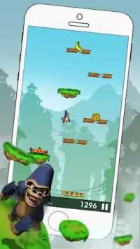 Gorilla Jump - Free Arcade Fun Screen Shot 0