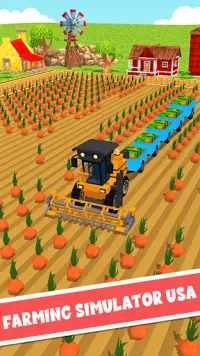 Harvester King 2021-Tractor Farming Simulator USA Screen Shot 2