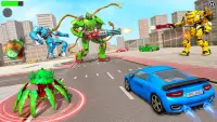 Octopus Robot Car - Robot Game Screen Shot 1