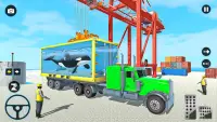 Sea Animal Transport Truck 3D Screen Shot 7