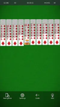 Spider Solitaire Card Games Screen Shot 1