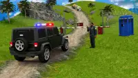 Police Car Mountain Driving 3d Screen Shot 1