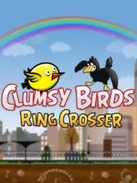 Flying Bird Ring Crosser Приключения Screen Shot 5