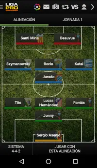 LigaPro Manager Screen Shot 5