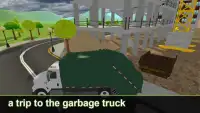 City Garbage Truck Simulator Screen Shot 0