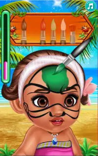 face painting games clowns in the halloween free Screen Shot 10