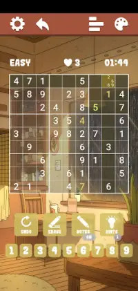 Sudoku - Free Relaxing Sudoku Puzzle Game Screen Shot 0