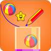 Draw Basket Ball - Brain It On - Drop It Game 2019