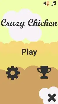 Crazy Chicken Jump Screen Shot 0