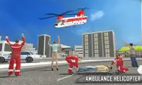 Спасание Вертолет Город Герой Screen Shot 4