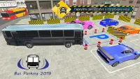 xe buýt đỗ xe: miễn phí tàu điện xe buýt Trò chơi Screen Shot 2