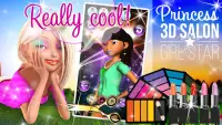 Princess 3D Salon - Girl Star Screen Shot 0