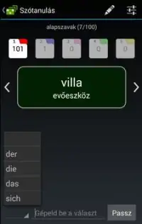 Wortkarten ungarisch deutsch Screen Shot 3