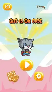 Cat is On Fire * Bulmaca Oyunu Screen Shot 0