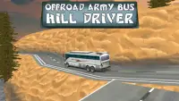 Offroad Army Bus Hill Driver Screen Shot 0