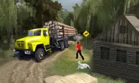 Euro Wood Cargo truck Simulator: Animal Transport Screen Shot 0