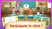 स्कूल में दिन: शिक्षक खेल Screen Shot 1