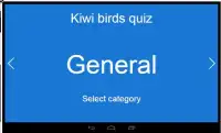 Kiwi birds quiz Screen Shot 0