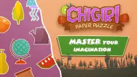 Chigiri : Puzzle en papier Screen Shot 6
