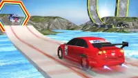 Acrobacias de carros de corrida Jogos: Corrida de Screen Shot 2