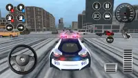American i8 Police Car Game 3D Screen Shot 0