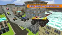 Real Monster Truck Stunt Racing Driving Screen Shot 2