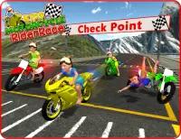 Kids MotorBike Rider Race 3D Screen Shot 13