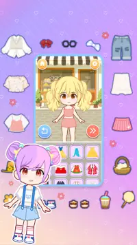 Cute Doll :Dress Up Game Screen Shot 4