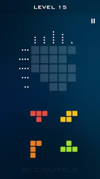 Blockfield - Block Pieces Puzzle Touch Simple Game Screen Shot 3