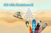 Ski Safari Snowboard party Screen Shot 1