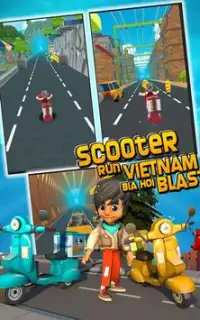 Subway Scooter Surfers 🛵 Endless Scooter Run Screen Shot 4