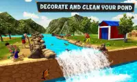 Primitive Technology: Fish Pond Building Sim Screen Shot 3