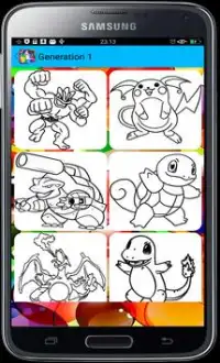 Coloring Book for Pokemon Fans Screen Shot 2