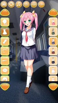 Anime School Girl Makeover Screen Shot 7